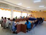 การประชุมเพื่อปรึกษาหารือเกี่ยวกับโครงการสืบสานวัฒนธรรมและอน